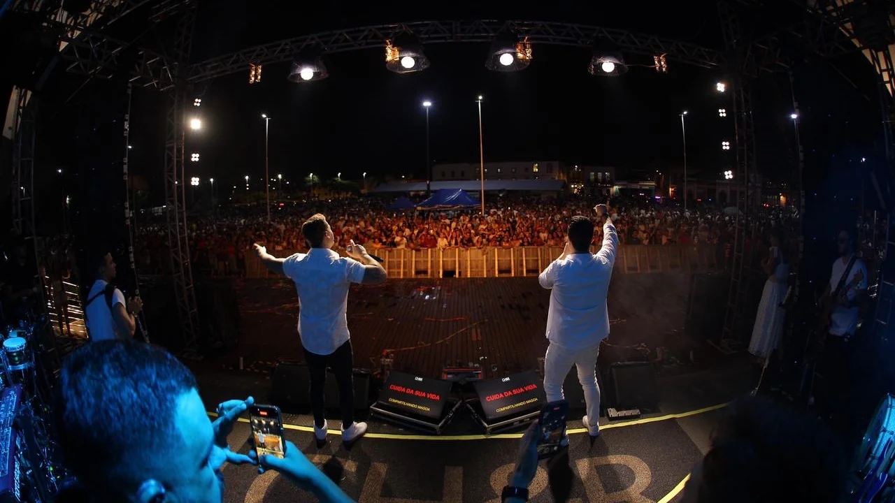 Praça Mário Roque é palco do Show da Virada