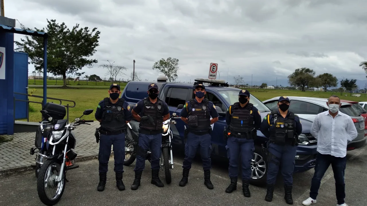 Motocicletas vão reforçar patrulhamento da Guarda Civil Municipal no Aeroparque