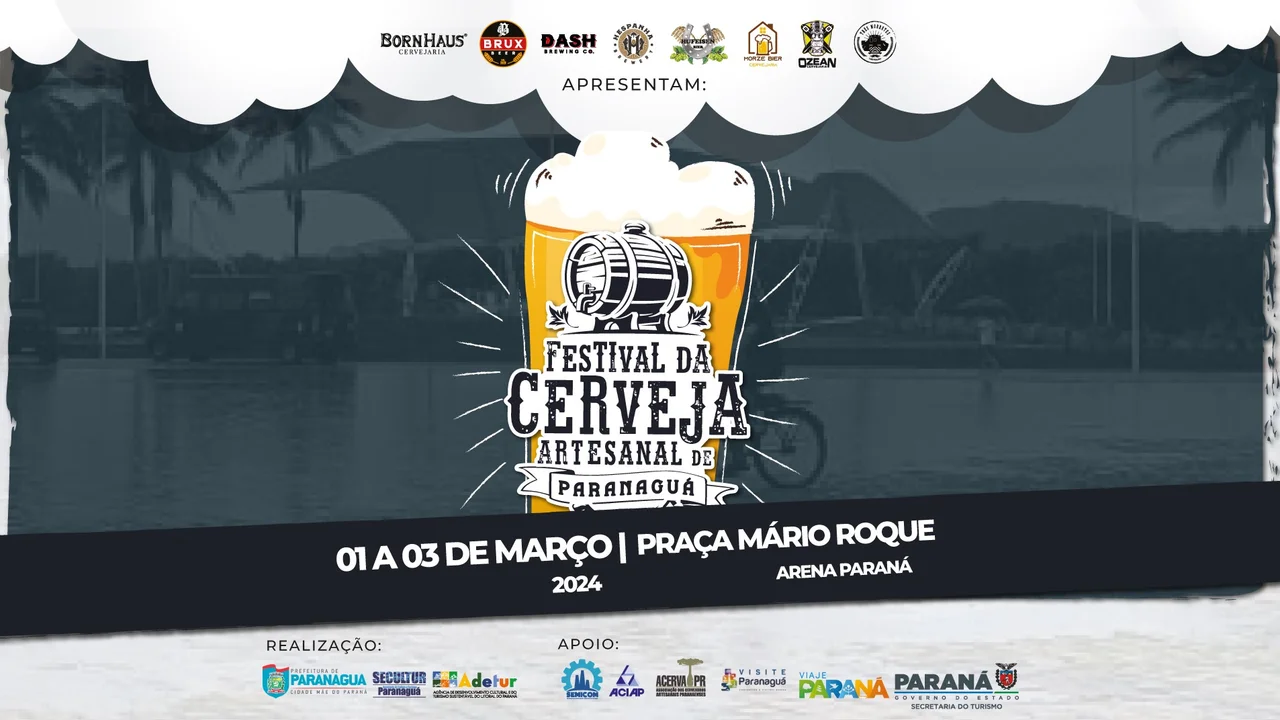 Paranaguá realiza o Festival da Cerveja Artesanal