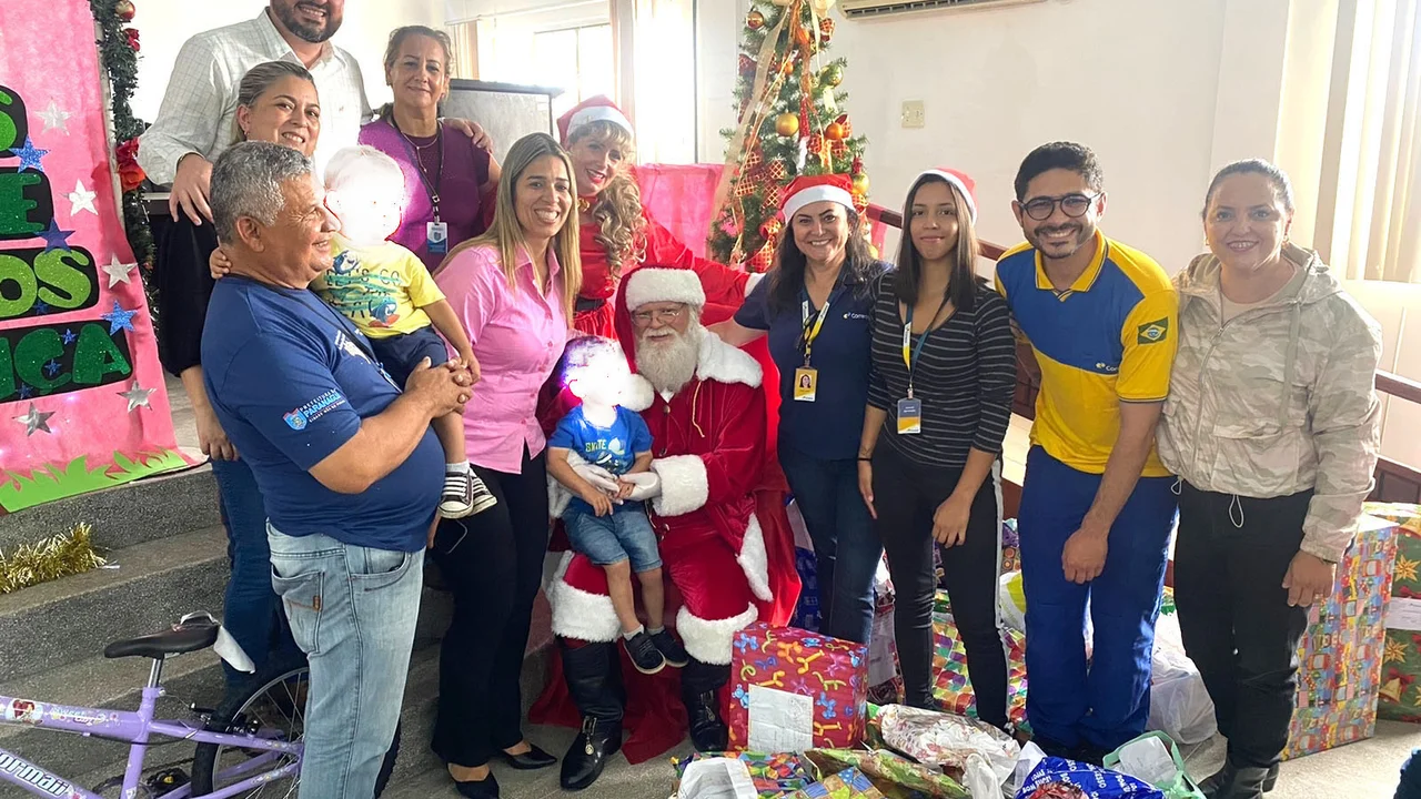 Natal Solidário garante presentes para crianças