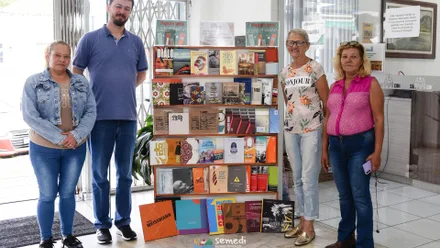Equipe da Biblioteca Leôncio Correiao