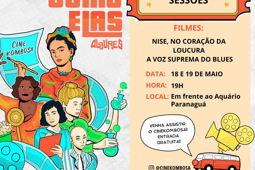 Paranaguá receberá as próximas sessões do “Cineclube FACE -  Faça Como Elas Algures”