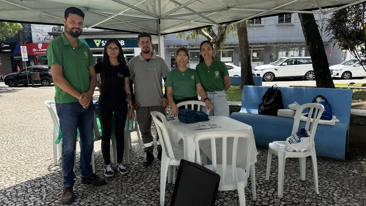 Semana Lixo Zero começou hoje na Praça Fernando Amaro