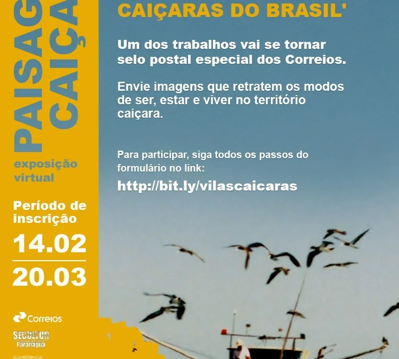 Iphan abre inscrições para que paranaenses participem da nova edição da exposição “Paisagens Caiçaras”
