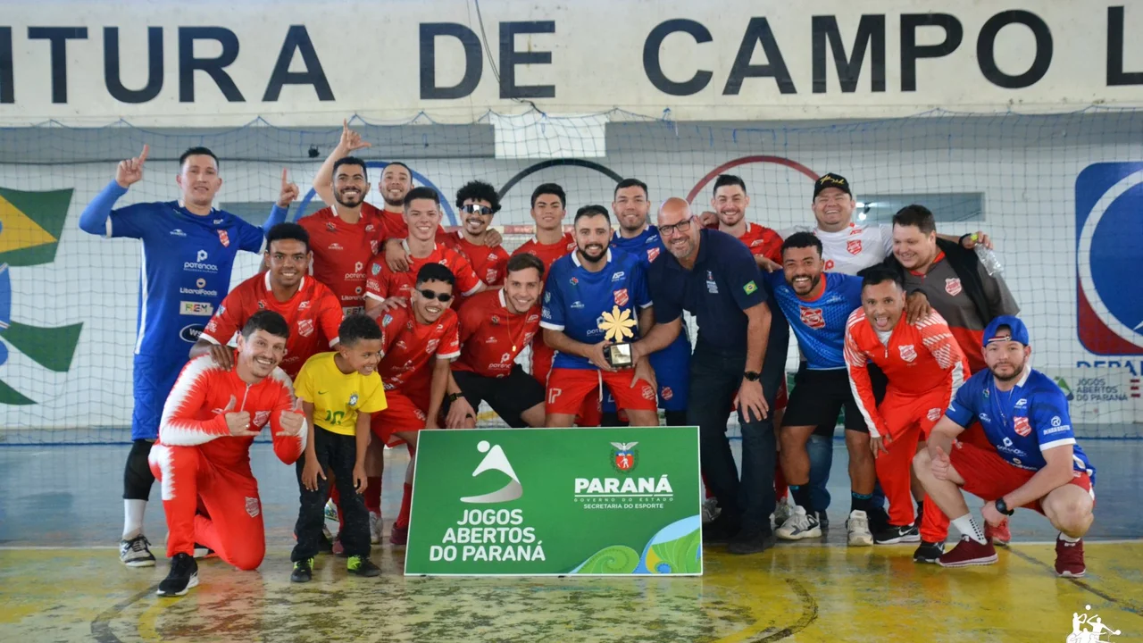Paranaguá conquista título dos Jogos Abertos do Paraná no futsal feminino e masculino e vice-campeonato no handebol masculino
