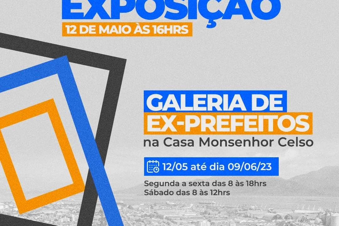 Exposição de “Galeria de ex-prefeitos” abre nesta sexta-feira