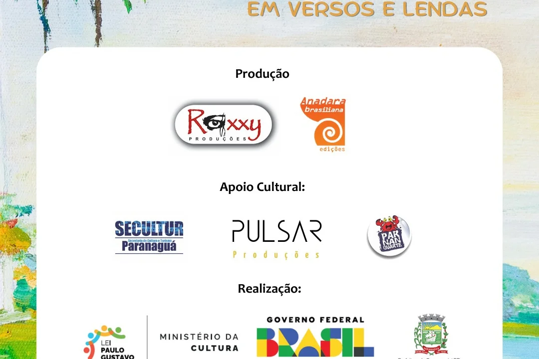 Projeto Cultural "Pernagoá em versos e lendas: Teias Afetivas e Literárias”Celebra a Cultura e Literatura de Paranaguá com Oficinas de Leitura e Criação Artística
