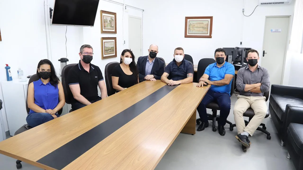 Prefeito Marcelo Roque recebe visita do prefeito de Pato Branco