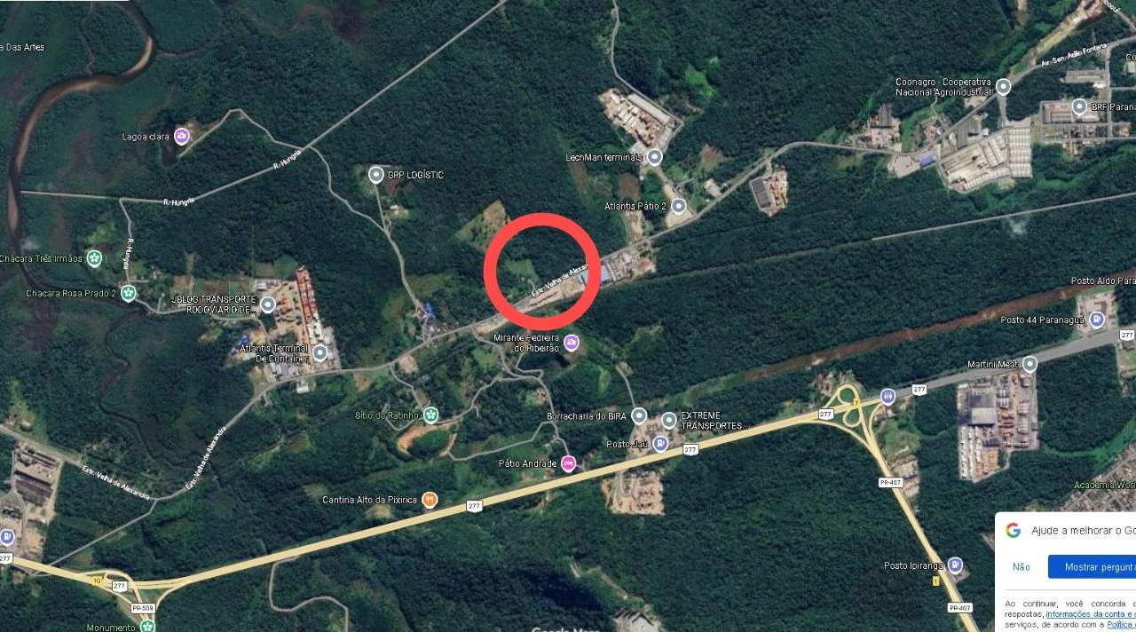 Interdição emergencial altera trânsito na Estrada do Ribeirão neste sábado (21) em Paranaguá