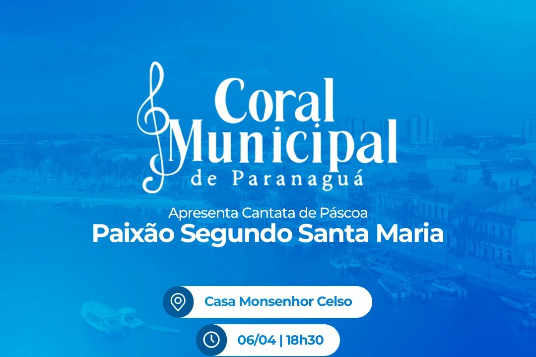 Coral Municipal Pernagoá  apresenta Cantata de Páscoa nesta quinta-feira