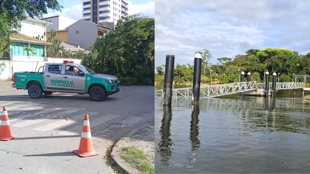 Prefeitura de Paranaguá mobiliza equipes para atendimentos após vendaval; 36 ocorrências foram registradas