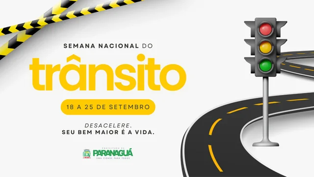 Prefeitura de Paranaguá promove Semana Nacional do Trânsito com foco em salvar vidas