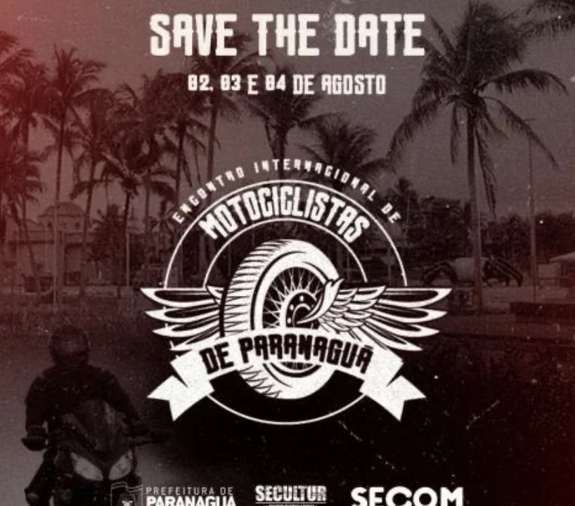Secultur realiza inscrição para motoclubes no Encontro de Motociclistas de Paranaguá