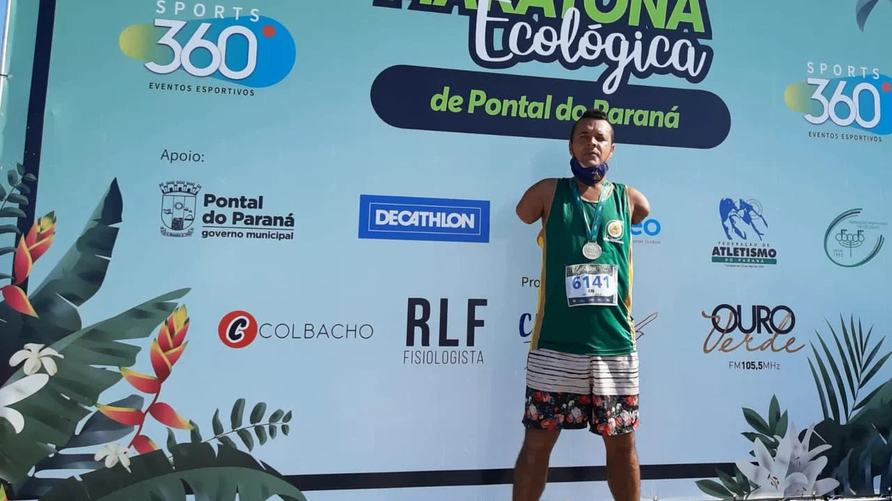 Paratleta parnanguara é destaque na Meia Maratona Ecológica