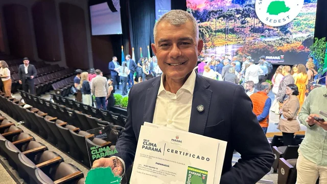 Selo reconhece avanços ambientais e reforça compromisso de Paranaguá com sustentabilidade