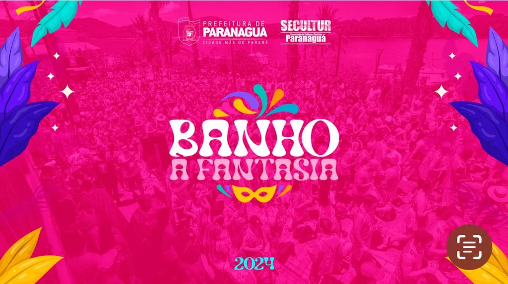 Secretaria de Cultura e Turismo abre inscrições para o Banho à Fantasia 2024