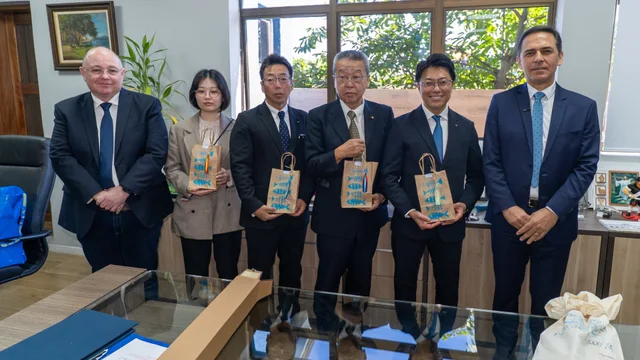 Prefeitura de Paranaguá recebe comitiva de Awaji e celebra 40 anos de uma parceria que aproxima Brasil e Japão