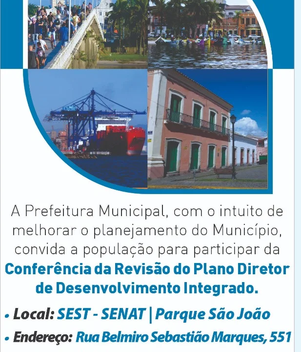 Prefeitura realiza Conferência da Revisão do Plano Diretor de Paranaguá