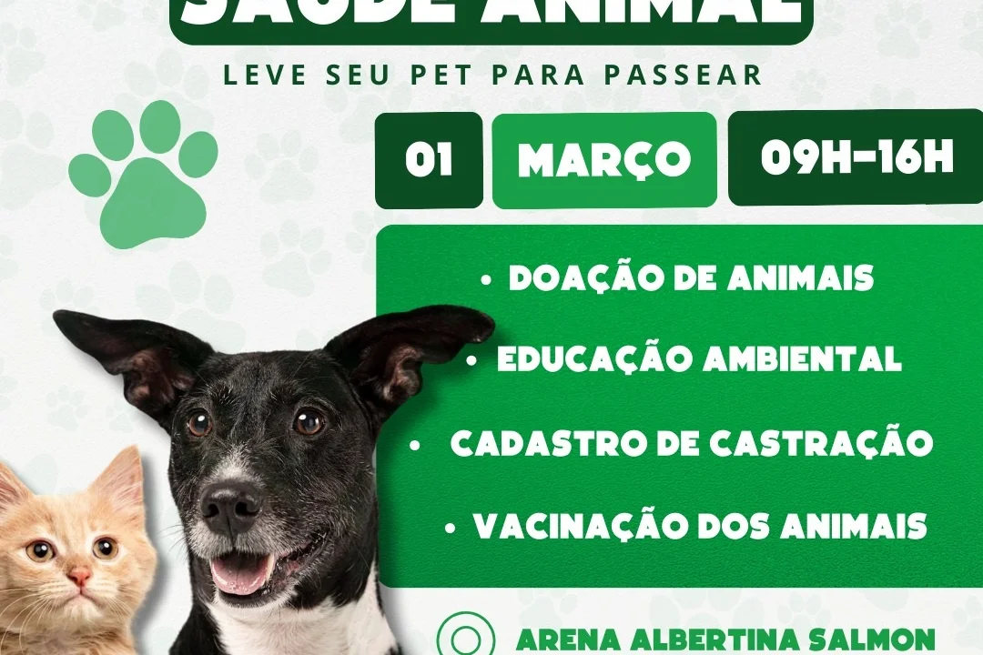 Feira de Saúde Animal: um dia de cuidado e alegria aos pets
