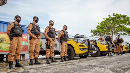 Polícia Militar, Civil, Rodóviaria Federal, Exército Brasileiro, e Guarda Municipal atuam na Sinergia. Foto: João Victor Crisanto