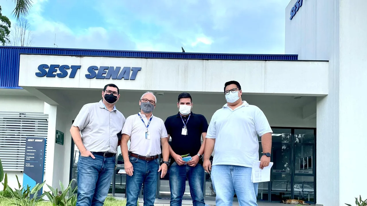 Secretário de Indústria e Comércio visita o Sest/Senat