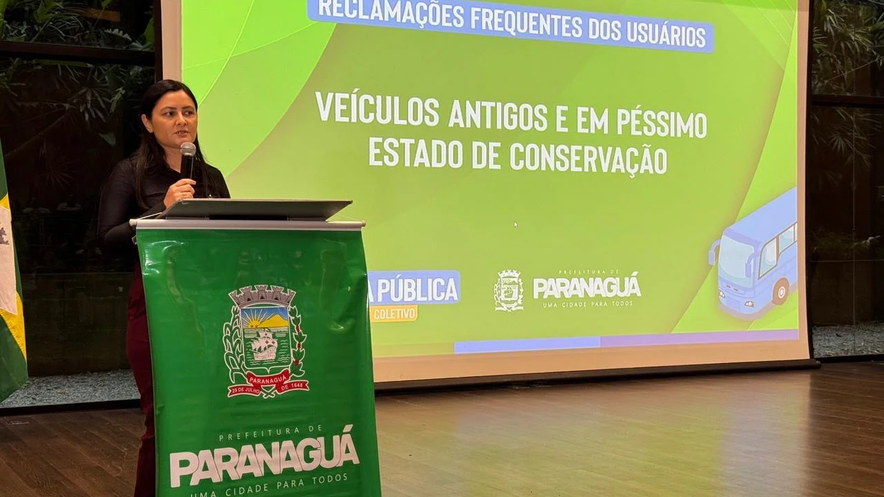Audiência pública debate novo modelo para o transporte coletivo em Paranaguá