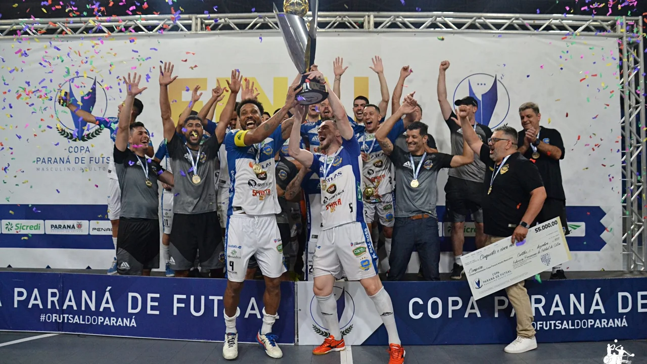 Copa Paraná de Futsal: Pato Futsal vence Campo Mourão por 2 a 0 e conquista o título da competição