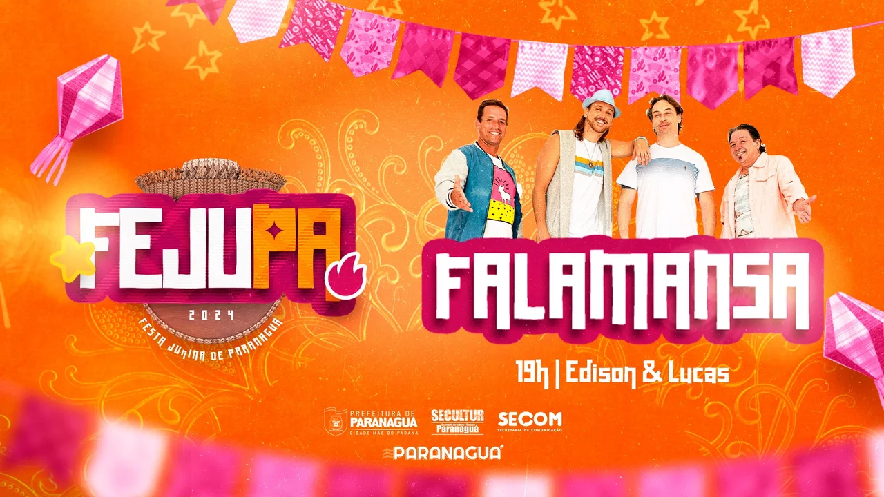 Fejupa recebe o ritmo contagiante do Forró com a Banda Falamansa