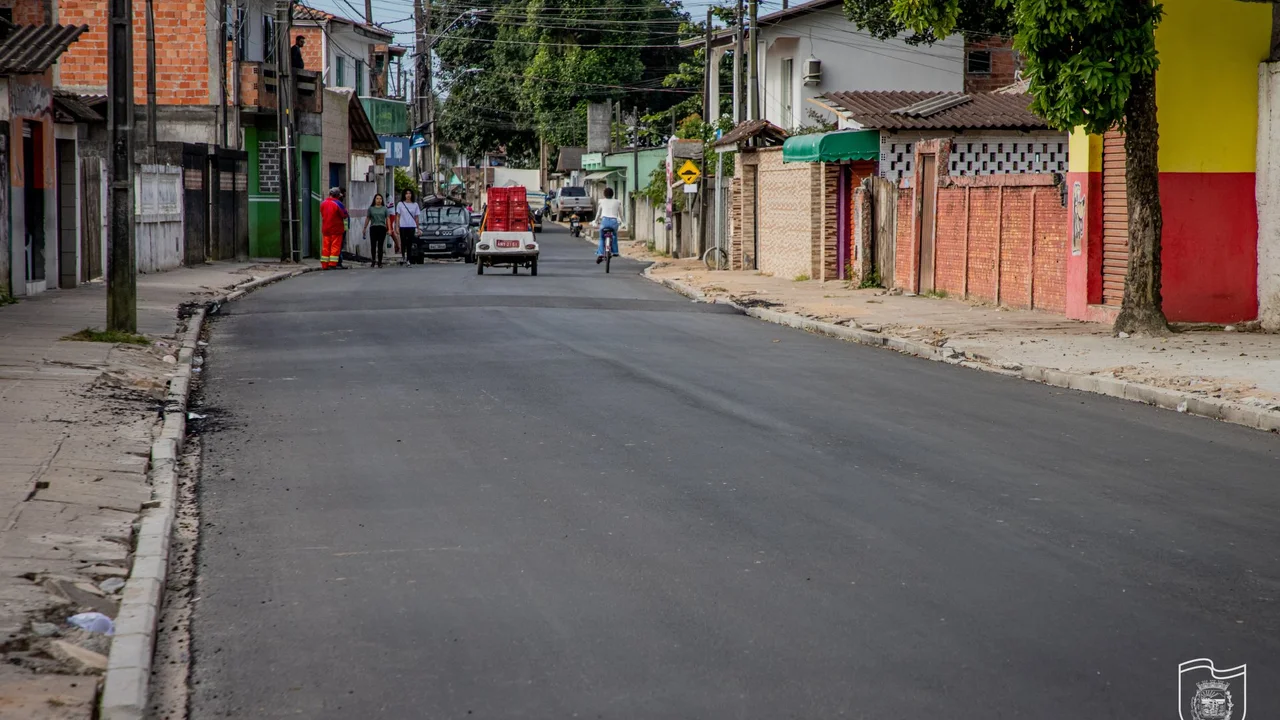 Asfaltamento é concluído na Ilha dos Valadares