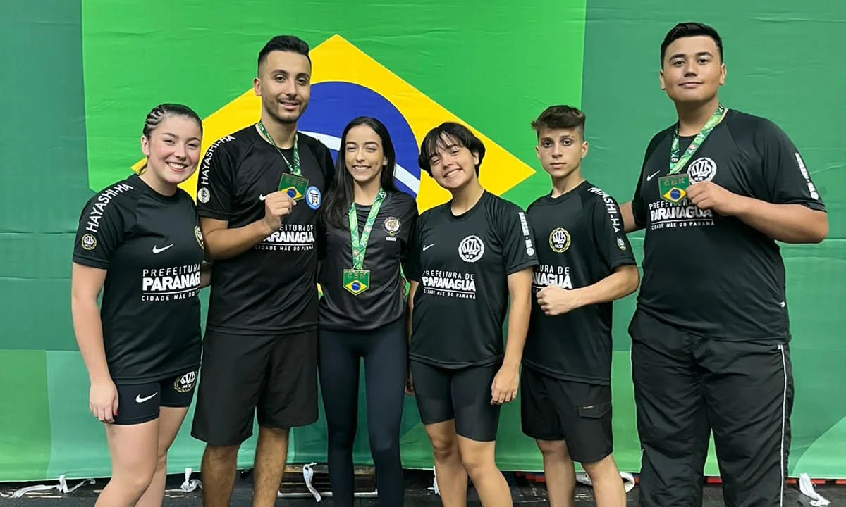 Atletas da Associação Vale do Tigre/SESPOR conquistam ouro durante o Campeonato Brasileiro de Karatê
