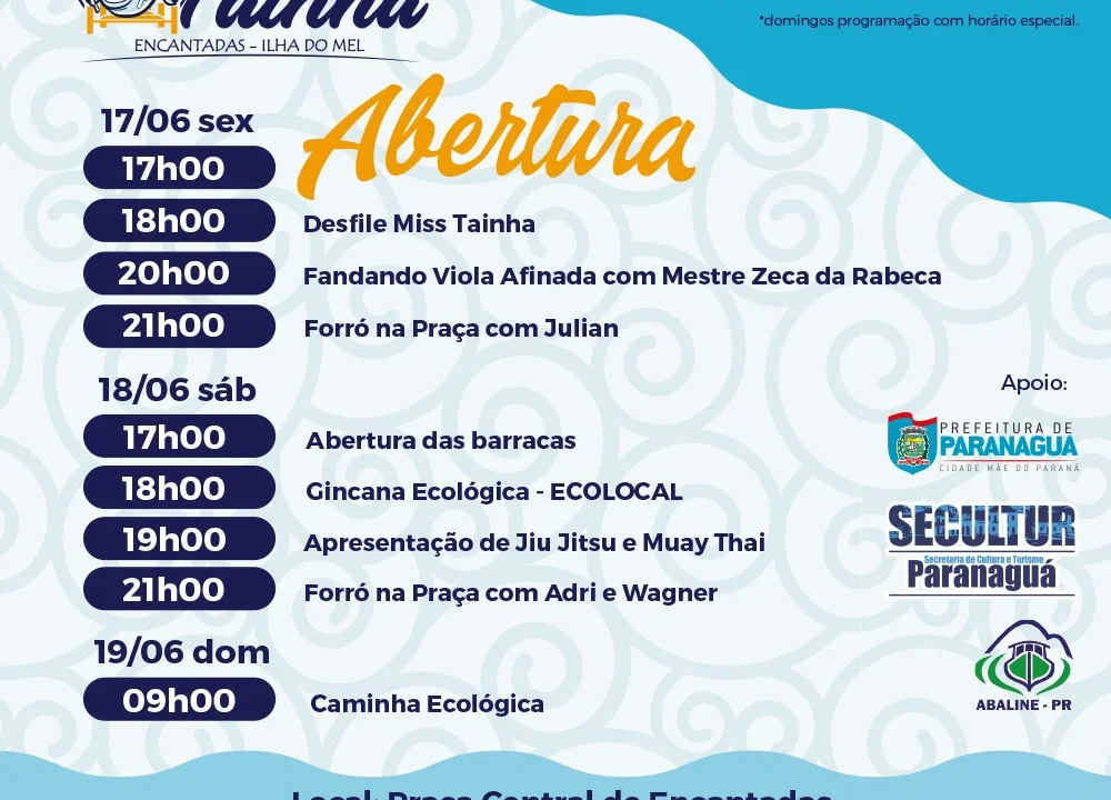 Festa da Tainha de Encantadas começa na próxima sexta-feira