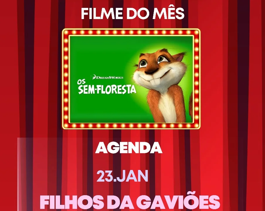 Cine Bairro: Filme “Os Sem Floresta” será exibido nesta quinta (23) no Grêmio Recreativo Cultural Escola de Samba Filhos da Gaviões