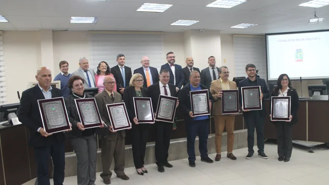 Entrega de Títulos Honoríficos marca homenagem da Câmara aos 377 anos de Paranaguá