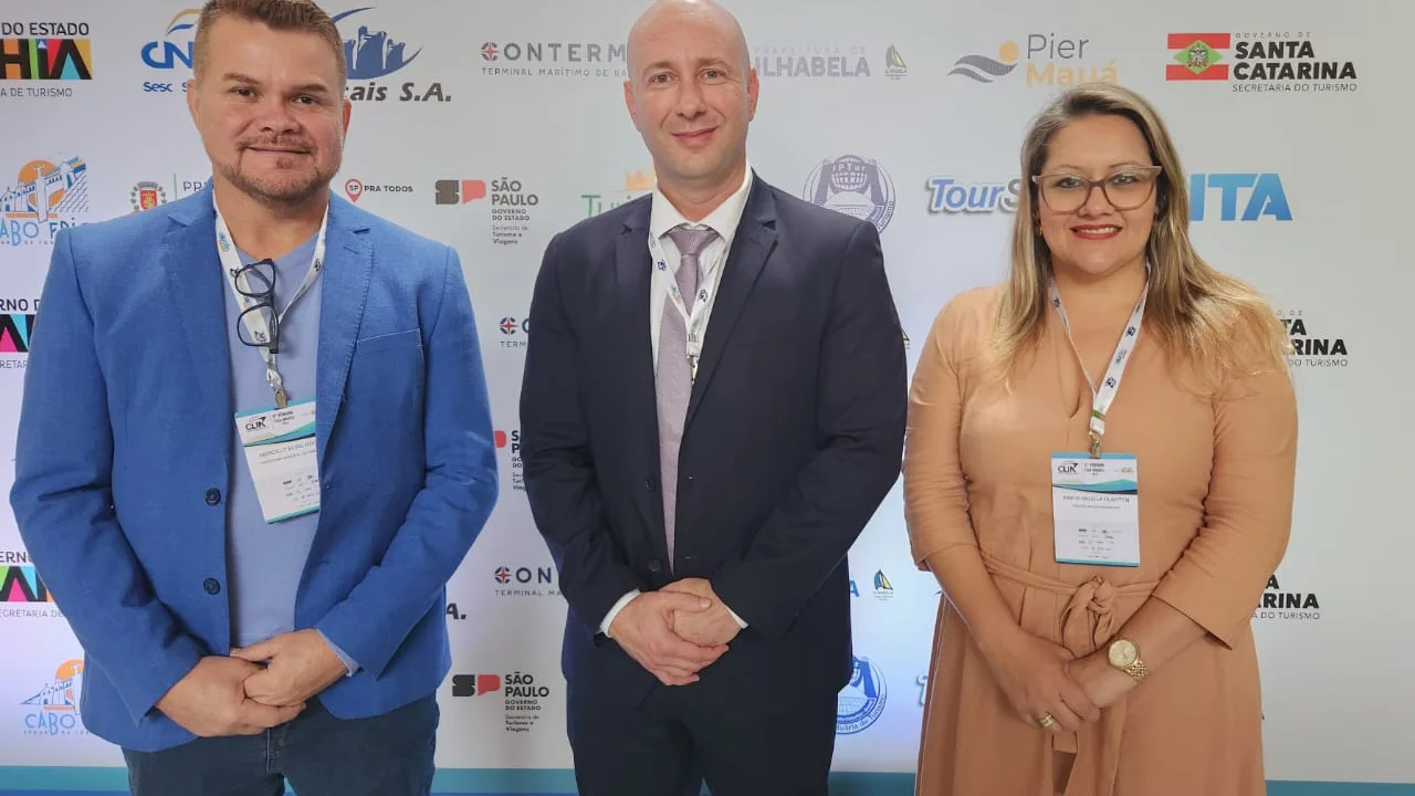Paranaguá participa do 5º Fórum CLIA Brasil 2023 discutindo o crescimento do turismo de cruzeiros