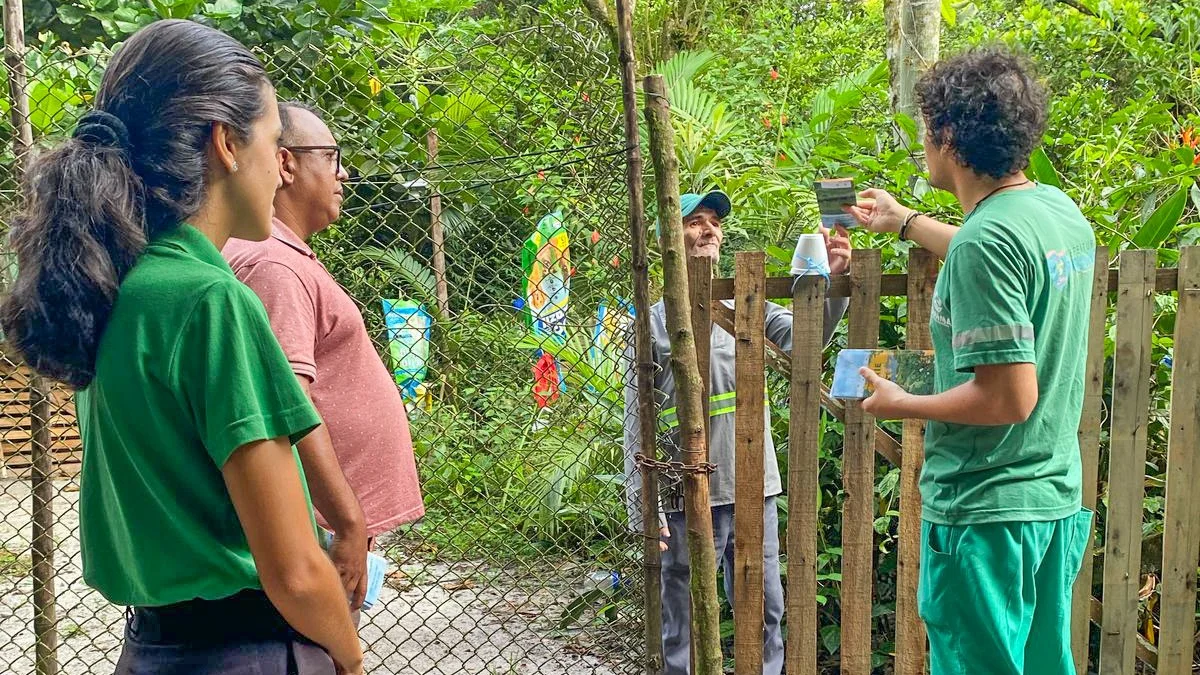 Secretaria de Meio Ambiente promove ação de conscientização no aniversário da ARIE dos Valadares