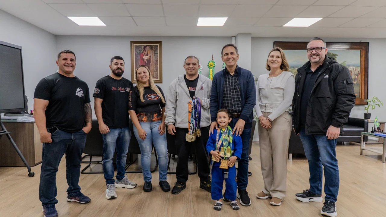 Pequeno gigante: Noah, de 5 anos, coleciona títulos no jiu-jítsu e leva o nome de Paranaguá ao cenário internacional