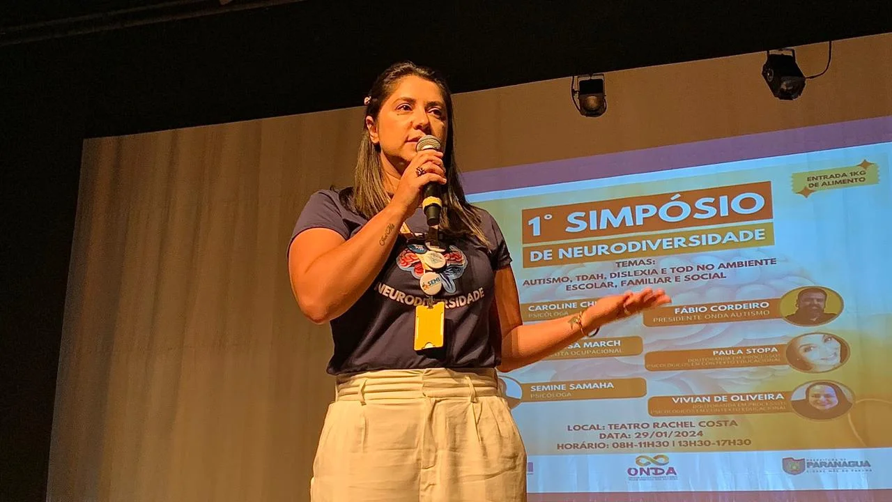 1º Simpósio de Neurodiversidade aconteceu no Teatro Rachel Costa
