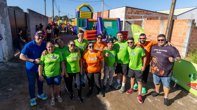 Programa “Esporte para Todos” leva lazer, integração e diversão às famílias do Jardim Pantanal