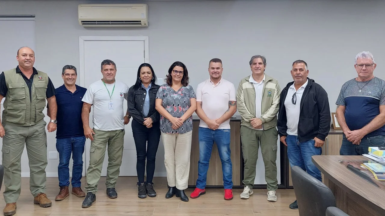 Prefeito Marcelo Roque se reúne com técnicos da Secretaria de Estado da Saúde