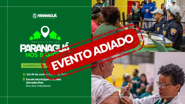 Programa Prefeitura nos Bairros é adiado devido à previsão de chuvas intensas neste sábado (20)