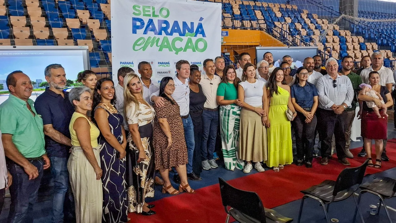 Autoridades marcam presença na cerimonia oficial de abertura do Paraná em Ação
