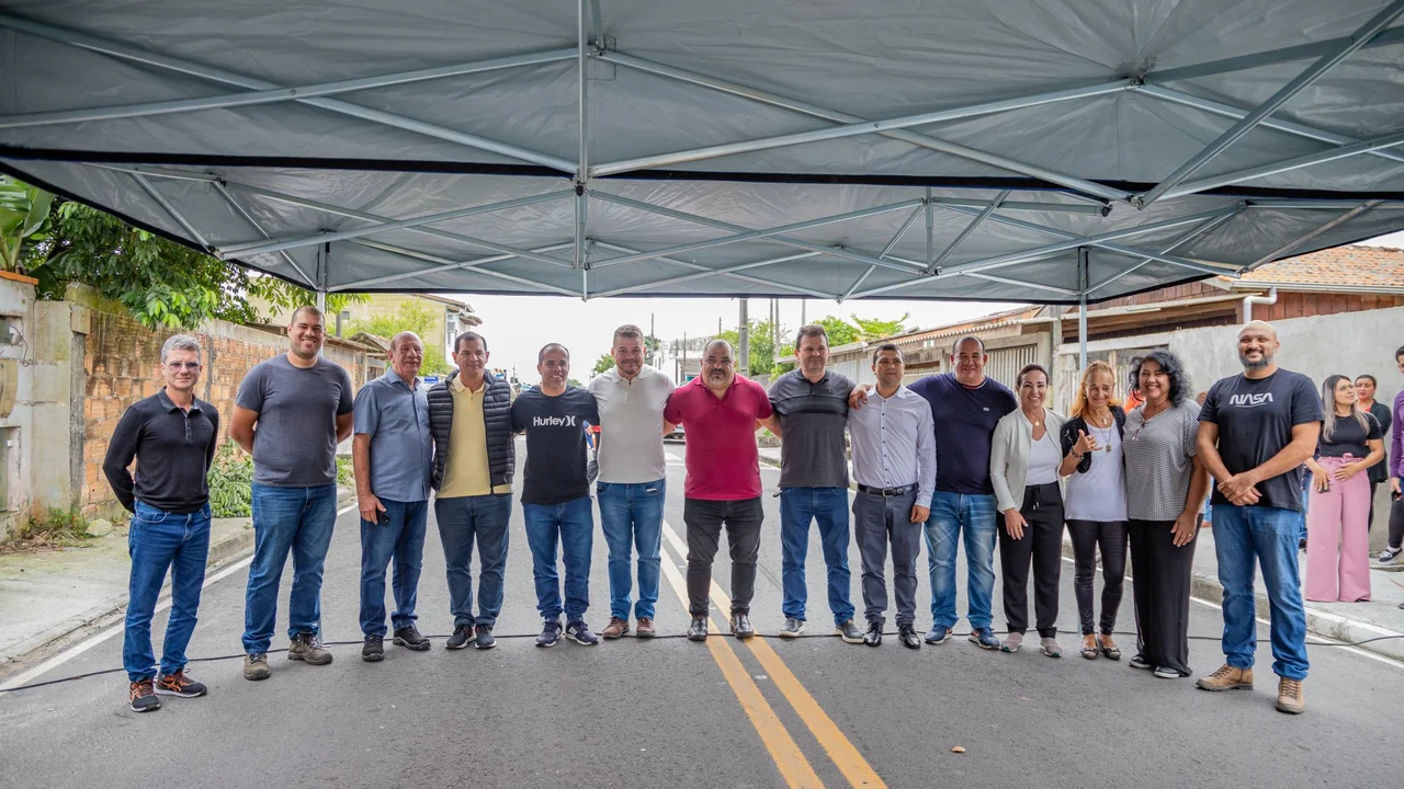 Vila Marinho recebe 4,5 km de pavimentação