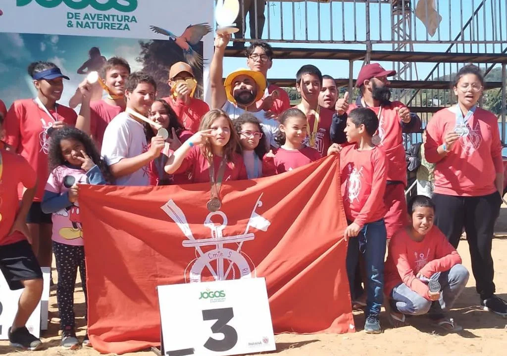 Delegação parnanguara garante destaque durante o Campeonato Paranaense de Canoagem Maratona