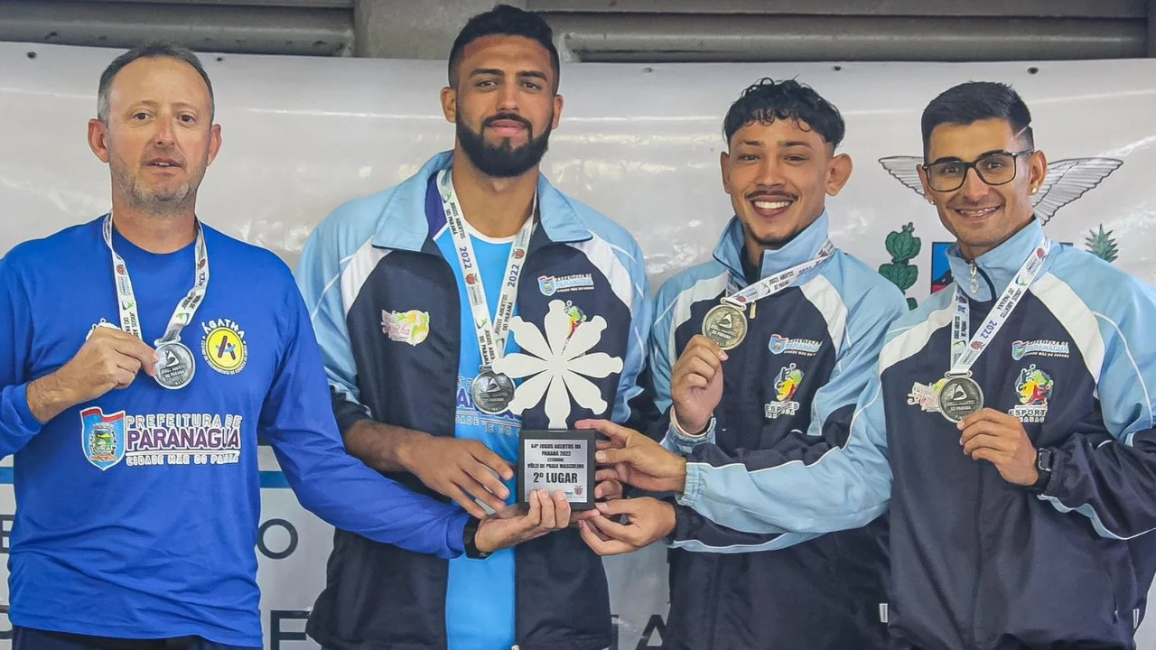 Jogos Abertos do Paraná: Dupla parnanguara de vôlei de praia é a segunda melhor do Estado