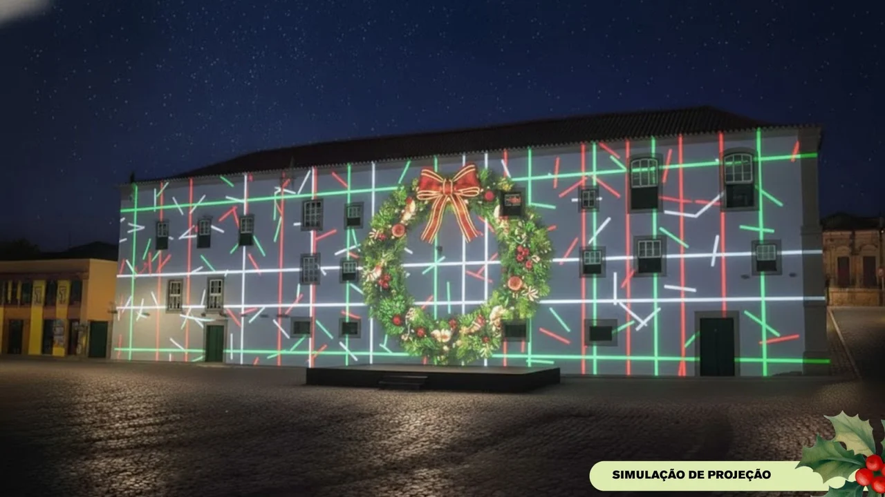 Paranaguá recebe espetáculo de projeção mapeada no MAE neste fim de semana no “Natal para Todos”