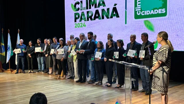 Paranaguá recebe Selo Clima Paraná pelo segundo ano consecutivo