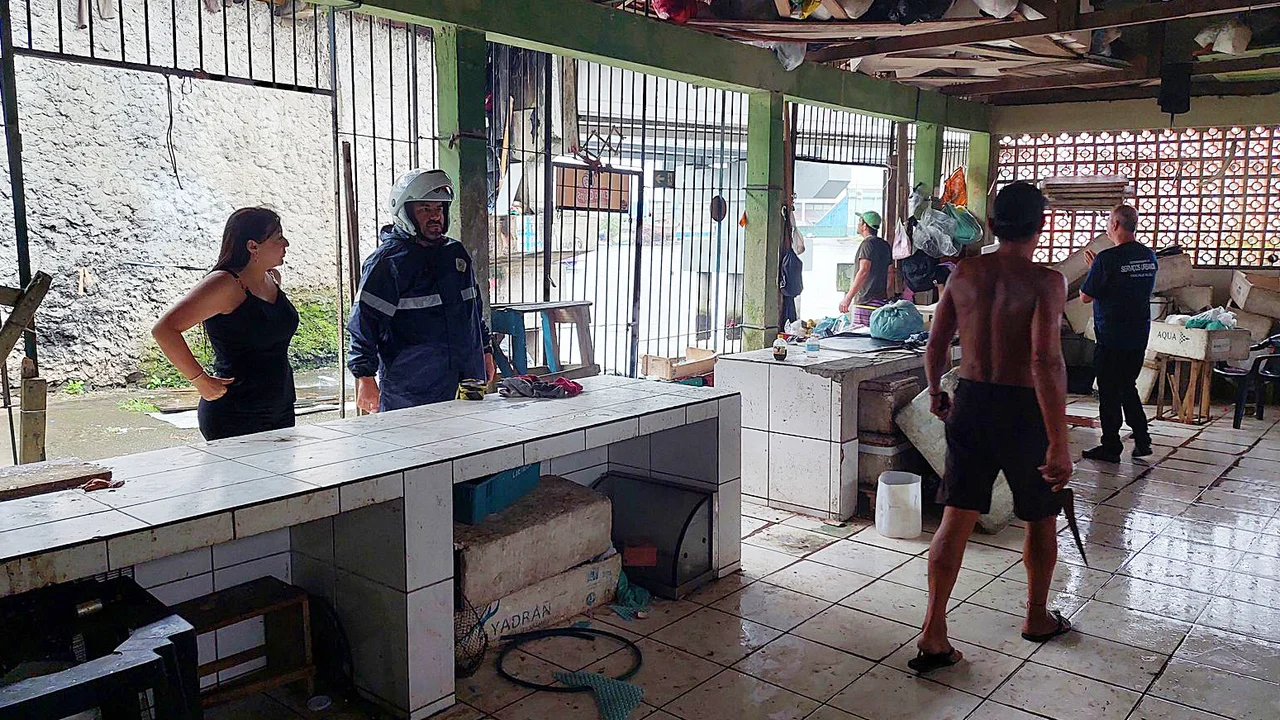 Mercado do Peixe da Ilha dos Valadares é interditado após ação conjunta