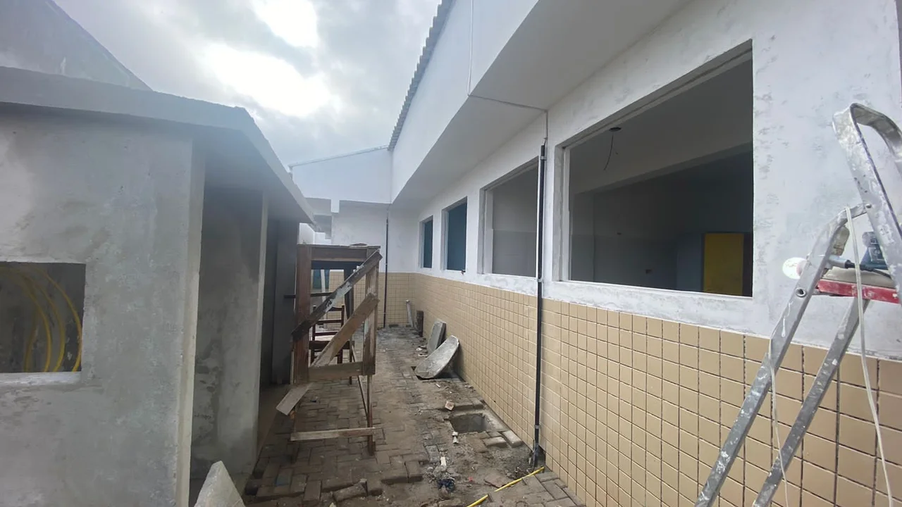 CMEI Milena Bonfim passa por reforma e obras de ampliação