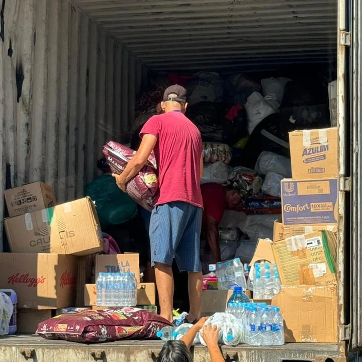 Com mais de 120 toneladas arrecadadas recolhimento de donativos está encerrado