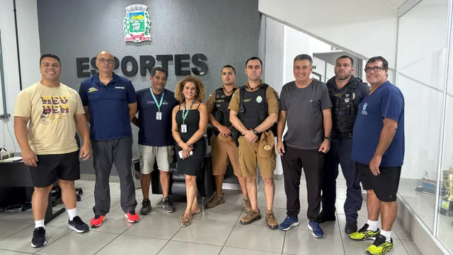 Reunião define planejamento estratégico para garantir segurança nos jogos municipais de Paranaguá